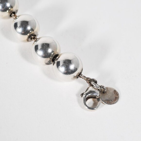Authentic Tiffany & Co. HardWear Sterling Silver Ball Bead Chain Bracelet - Picture 3 of 5